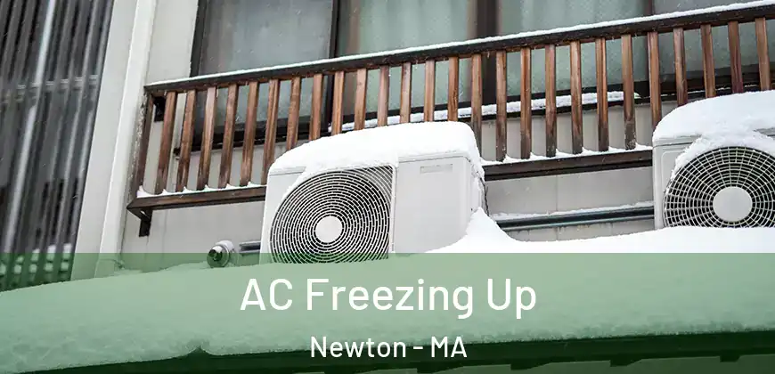  AC Freezing Up Newton - MA